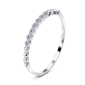 CZ Silver Rings NSR-2427